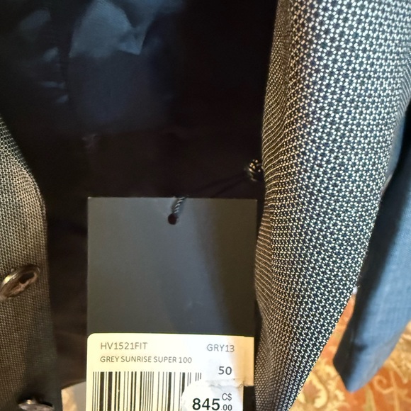 NWT The Kooples Mens Gray 100% Wool Blazer - FR 50 (US 40) - $845 MSRP - Picture 3 of 3